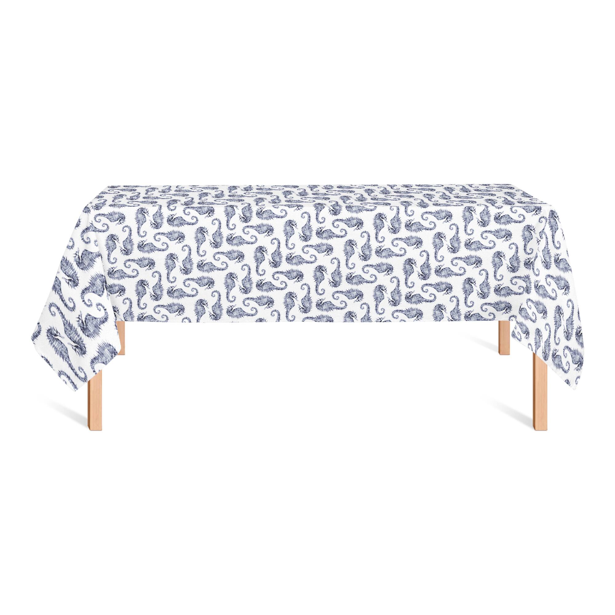 Seahorse Pattern Tablecloth